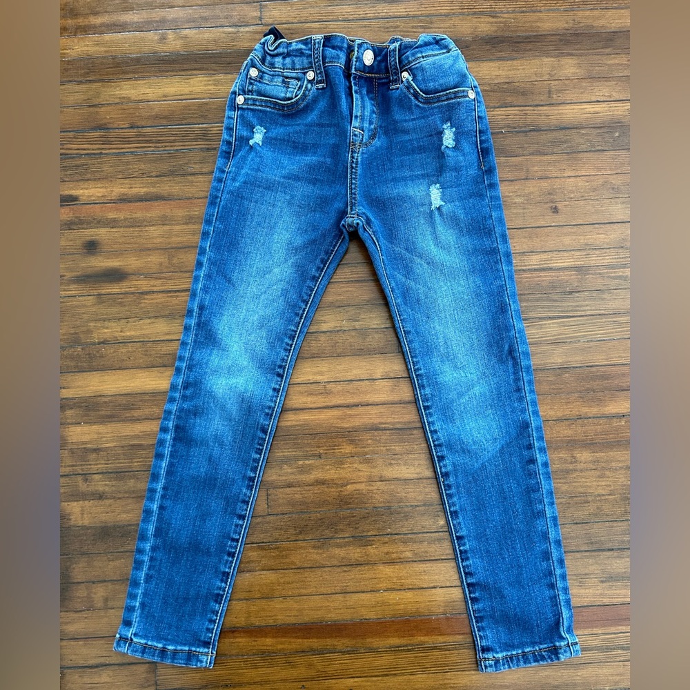 7 For All Mankind Girls 6X Skinny Jeans